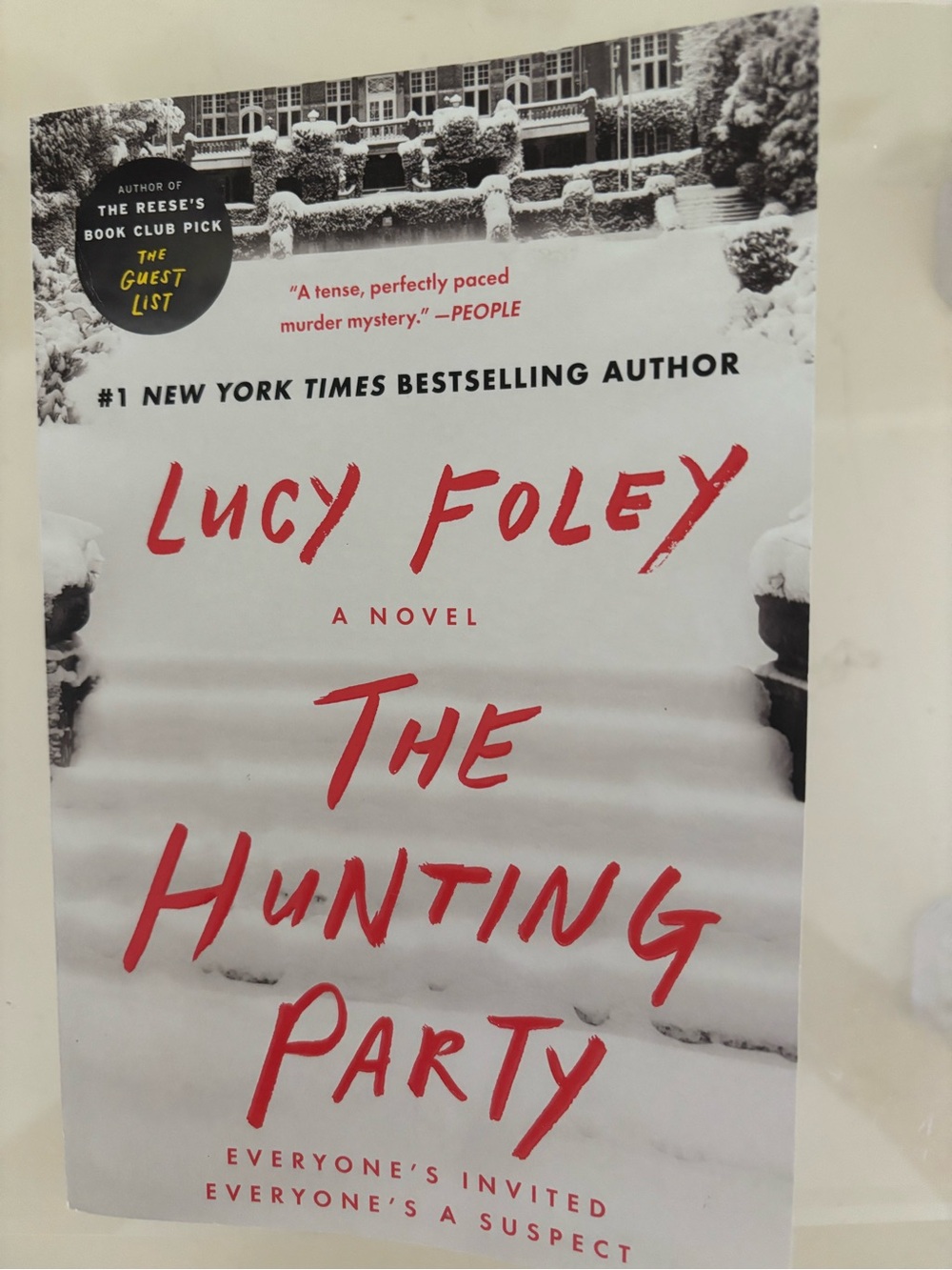 EUC Paperback Novel ‘The Hunting Party' by Lucy Foley; NYT Bestselling Author
